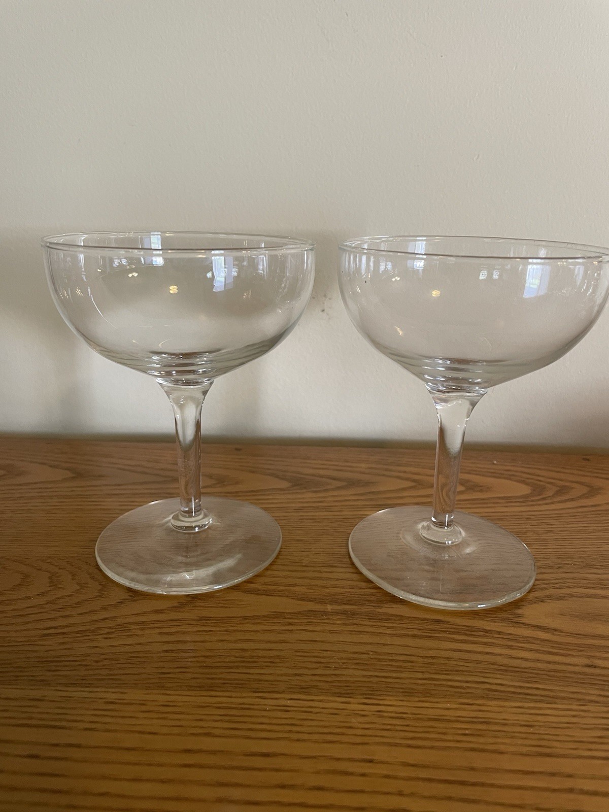 Vintage Champagne Cocktail Glasses 4 oz - Set Of 2 Vintage Champagne Cocktail Glasses 4 oz - Set Of 2