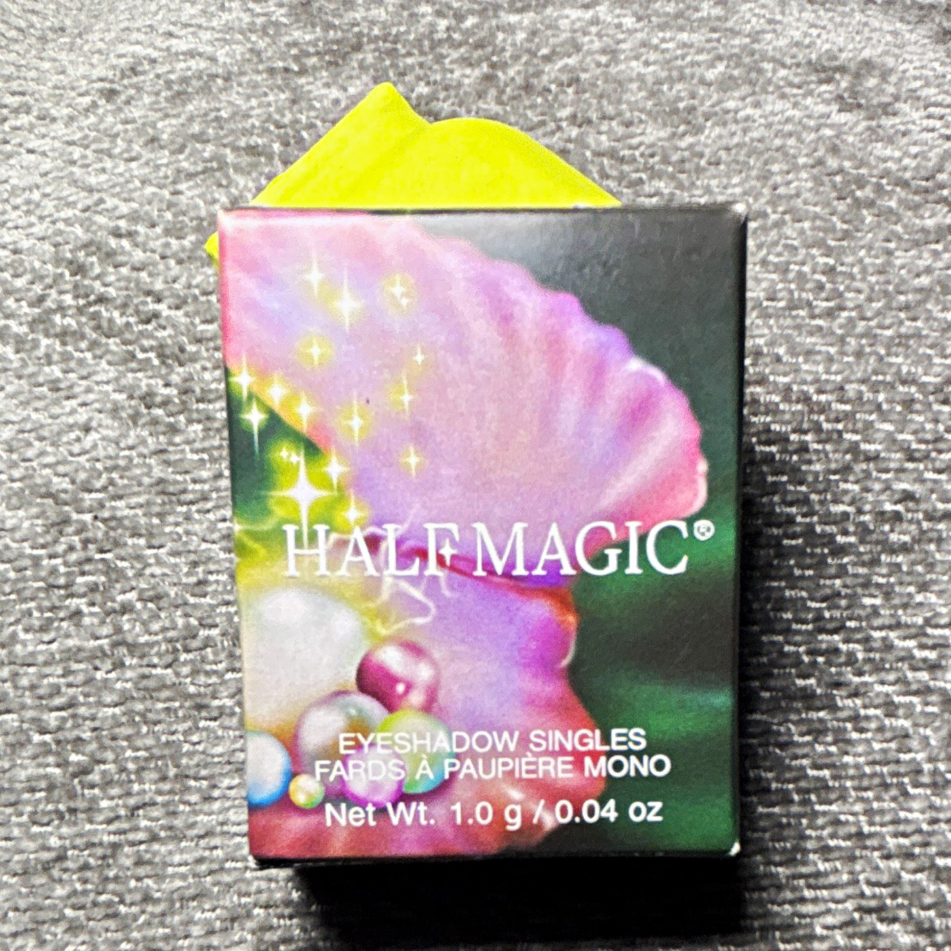 Half Magic Purple Glitter Shimmer Single Eye Shadow 0.04 oz Net Wt 1.0 g Half Magic Purple Glitter Shimmer Single Eye Shadow 0.04 oz Net Wt 1.0 g