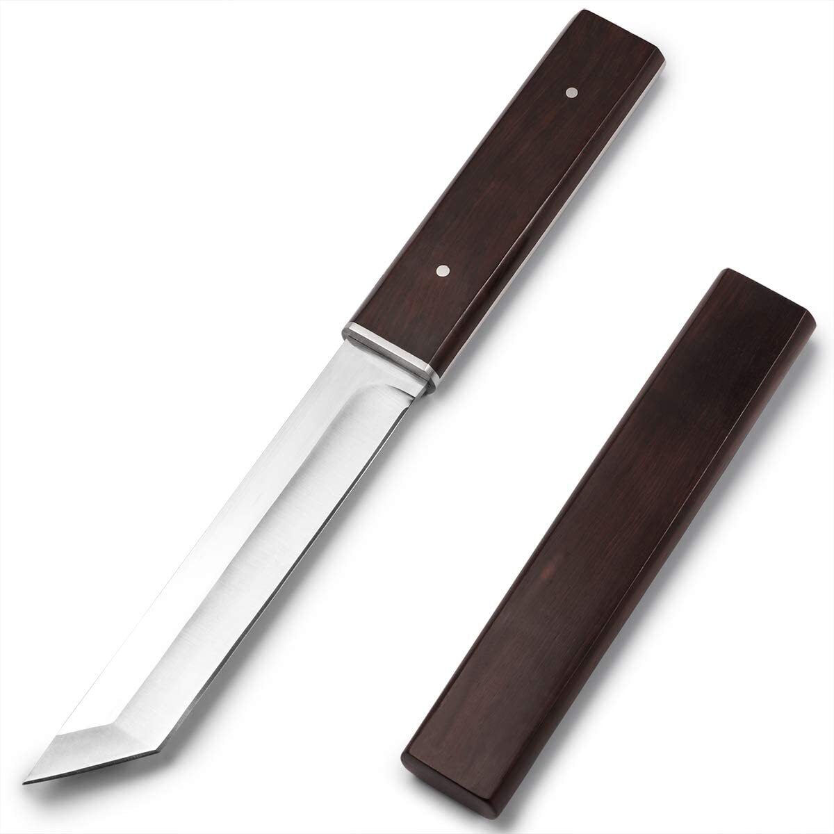 Stainless Steel Fixed Blade Outdoor Knife Japanese Style Katana Camping Knife