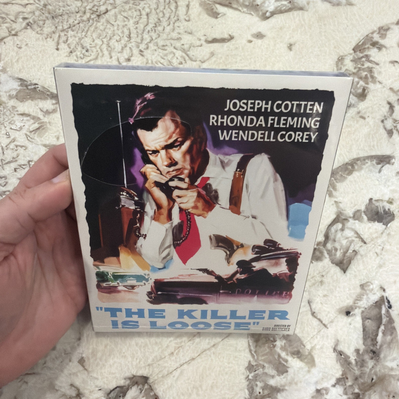 The Killer Is Loose Blu-ray + Slipcover 1956 Factory Sealed KINO LORBER KL