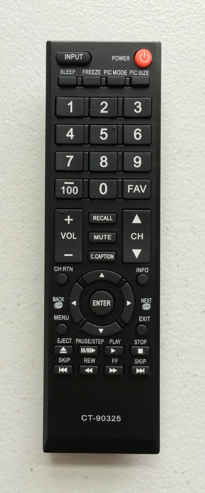 New USBRMT Remote for CT-90325 Toshiba 19\