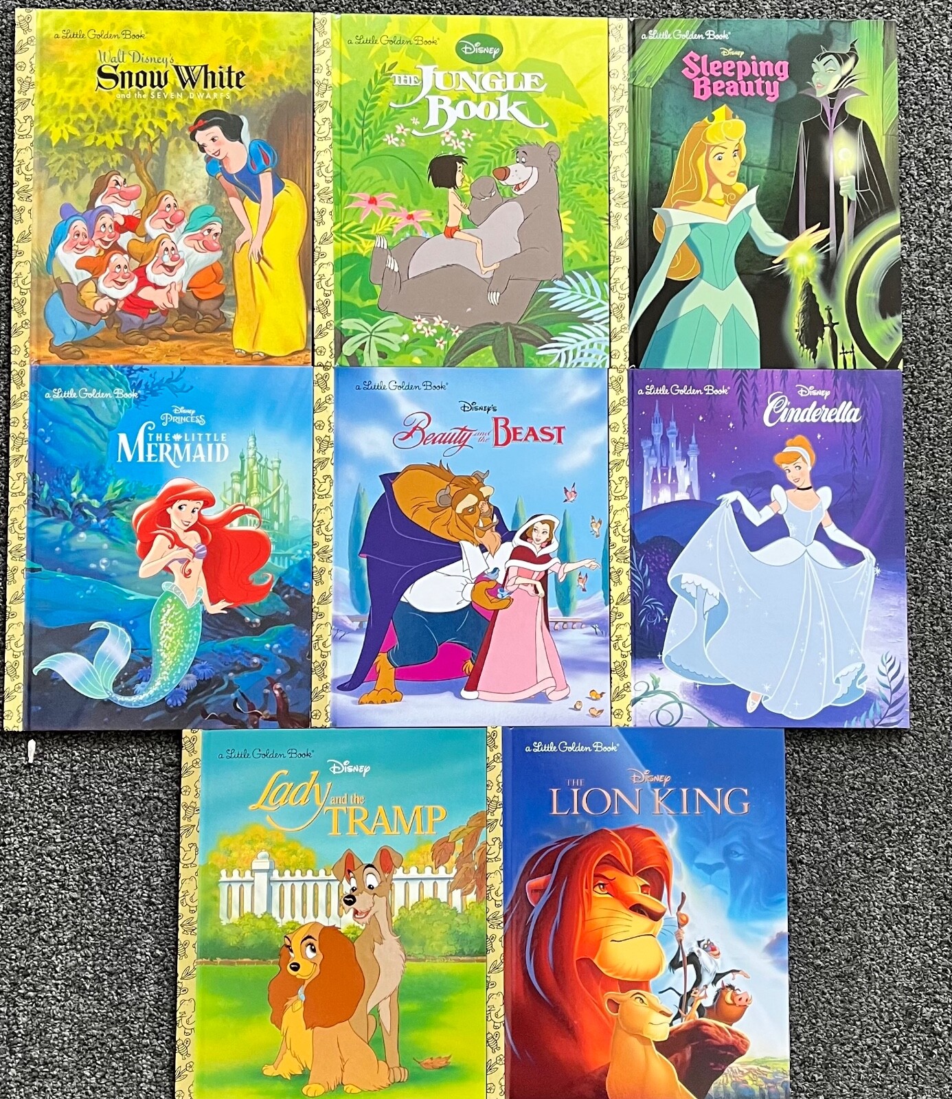 Little Golden Books Disney Classic Library 8 book set Little Golden Books Disney Classic Library 8 book set
