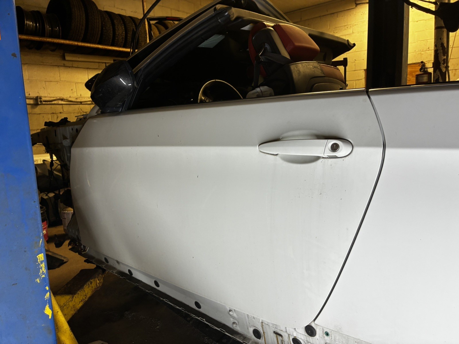 2007 - 2013 BMW 328 CONVERTABLE DRIVER DOOR *ALPINE WHITE-300**000 A GRADE**