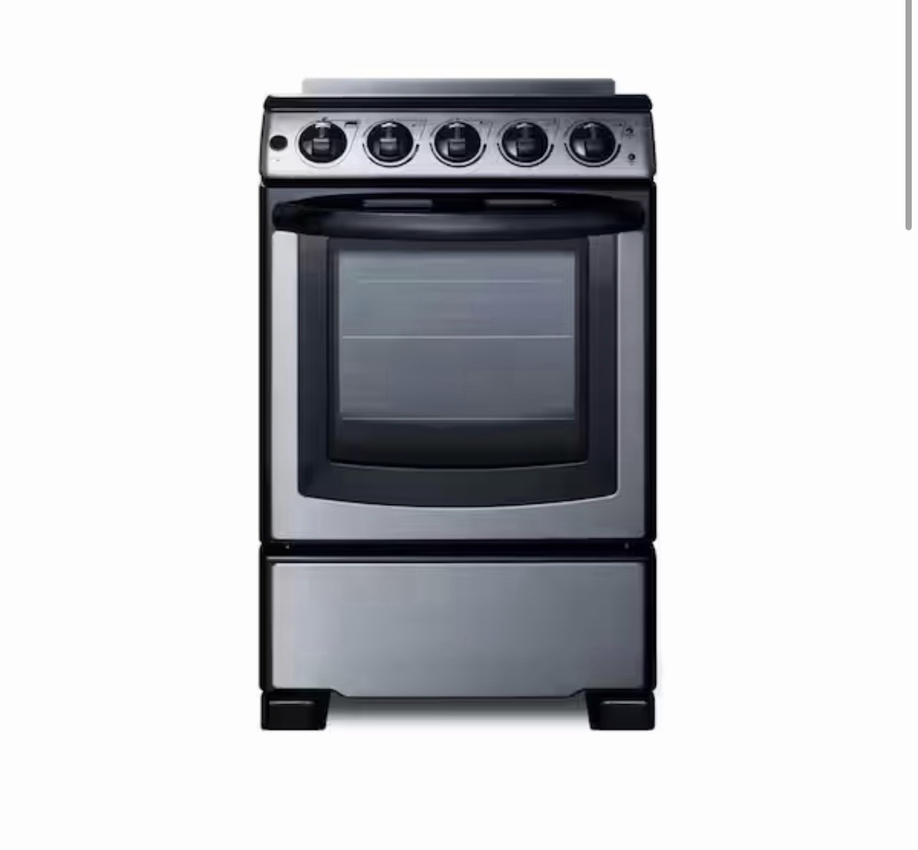 Summit Appliance REX2071SSRT 20 inch Electric Range Summit Appliance REX2071SSRT 20 inch Electric Range