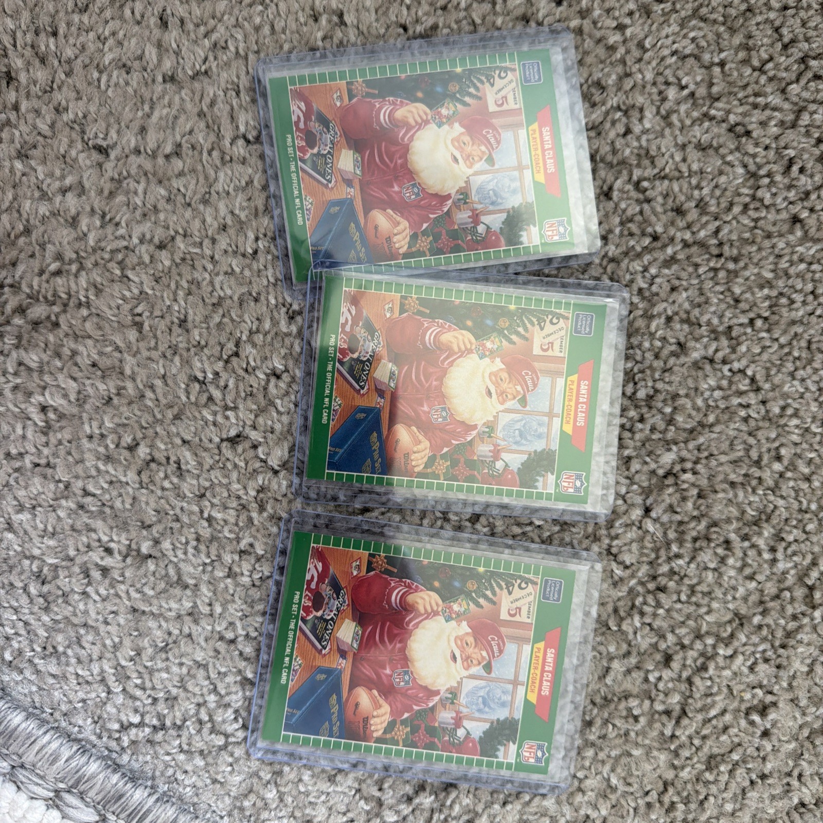 1989 Pro Set - promos Santa Claus #1989 VERY LIMITED SET 1989 Pro Set - promos Santa Claus #1989 VERY LIMITED SET