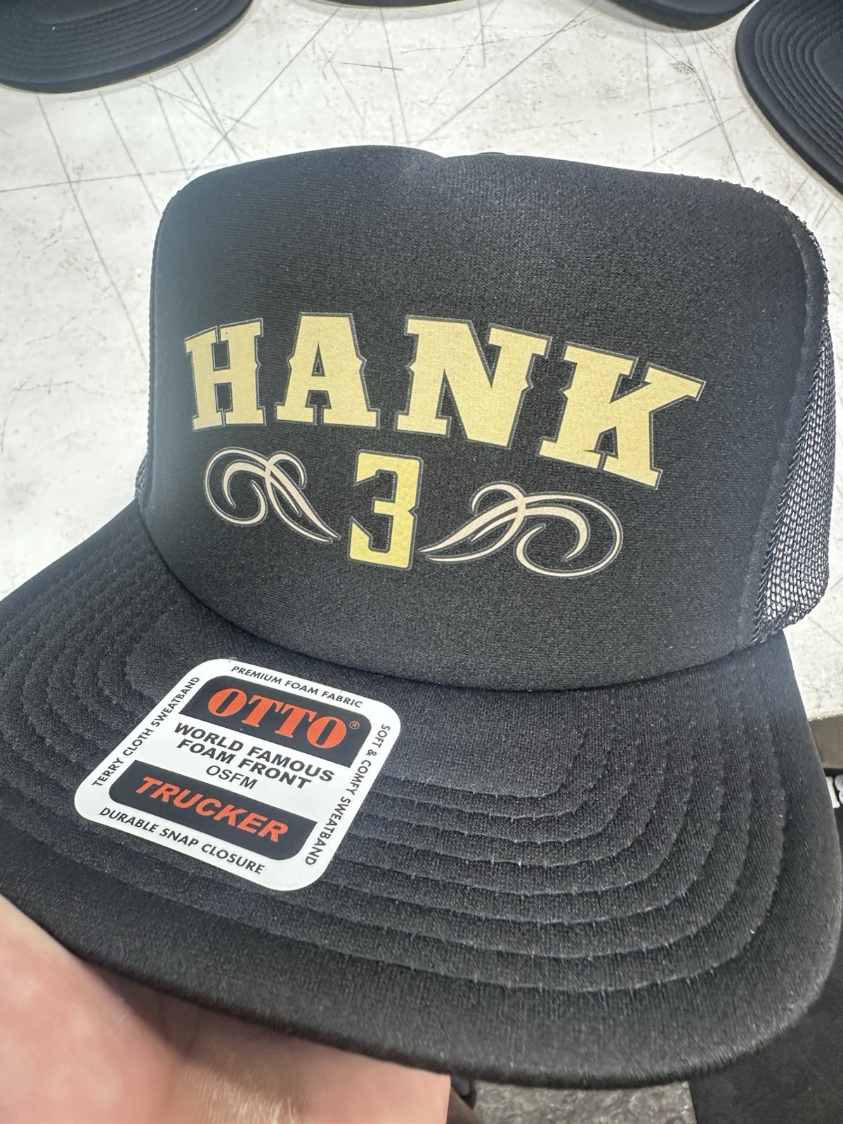 Hank 3 Trucker Hat Hank 3 Trucker Hat