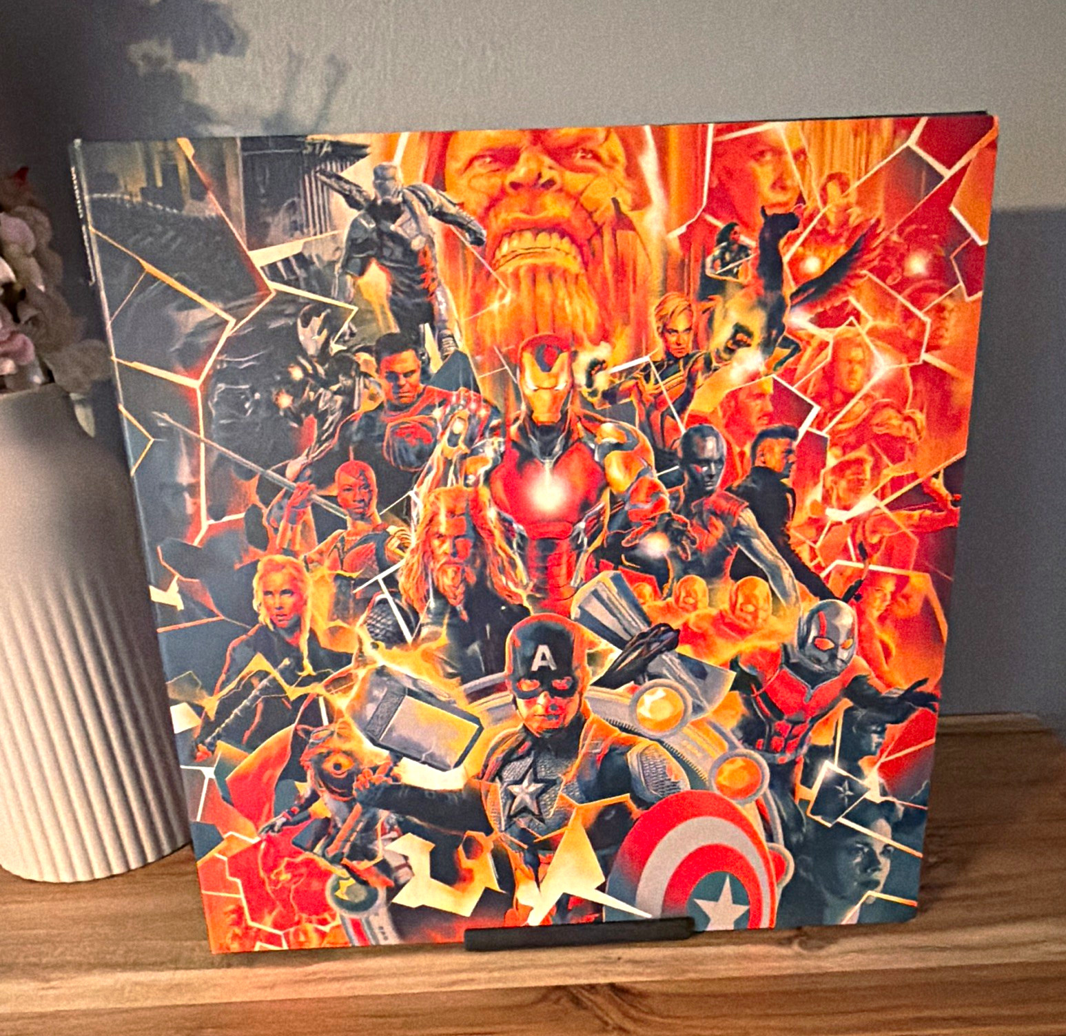 Mondo Avengers: Endgame Soundtrack by Alan Silvestri 33 RPM Colored Vinyl Record