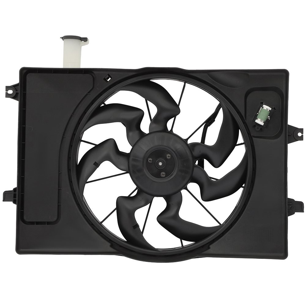 Condenser Cooling Fan Assembly For Hyundai Elantra 2017-2020 Kia Forte 2019-2022
