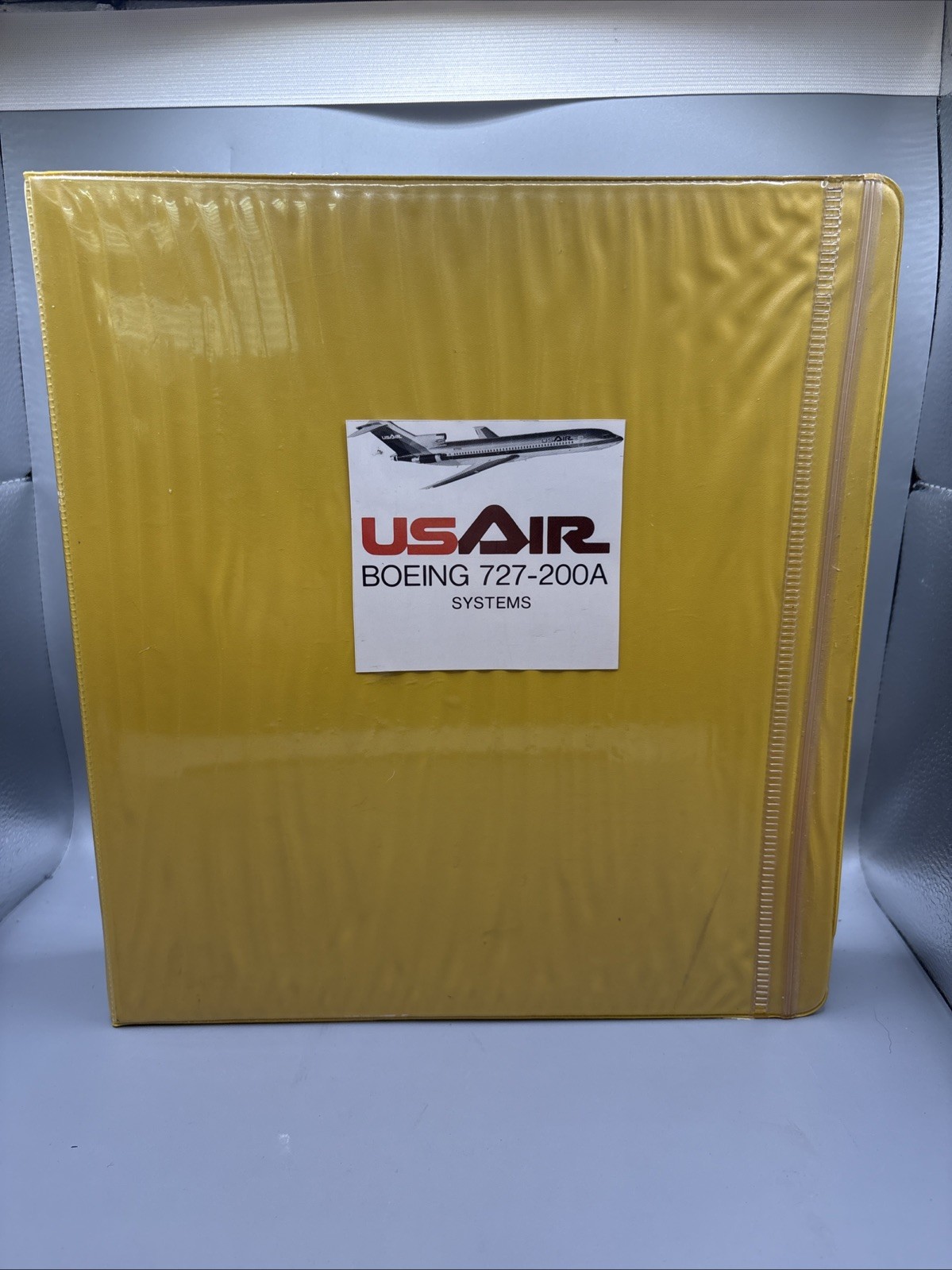 Vintage USAir Boeing B-727-200A Flight Department Training Study Guide Manual