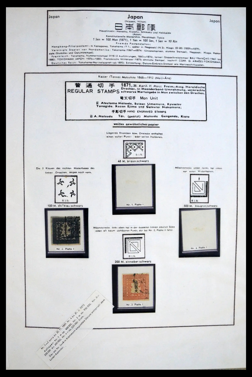 JAPAN 1871-1979 Classic HUGE 700+ Pages Stamp Collection