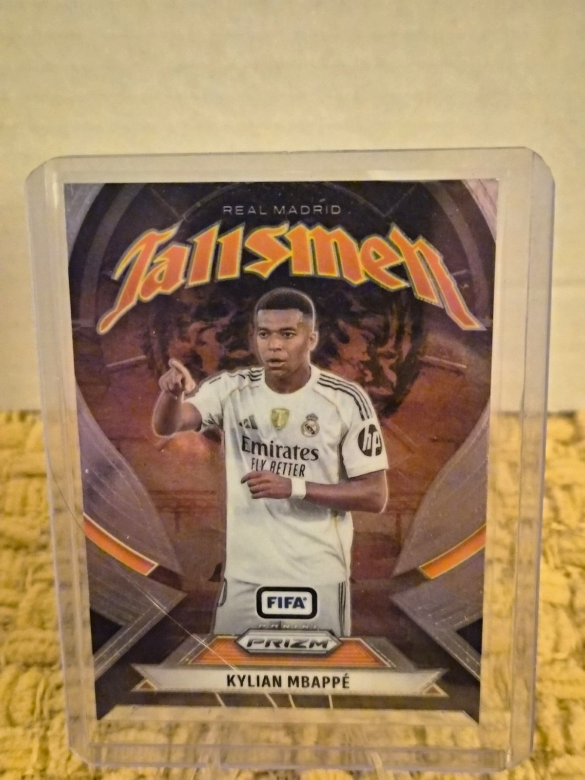 Panini 2025-26 Prizm FIFA Talisman Insert Kylian Mbappé Real Madrid #15