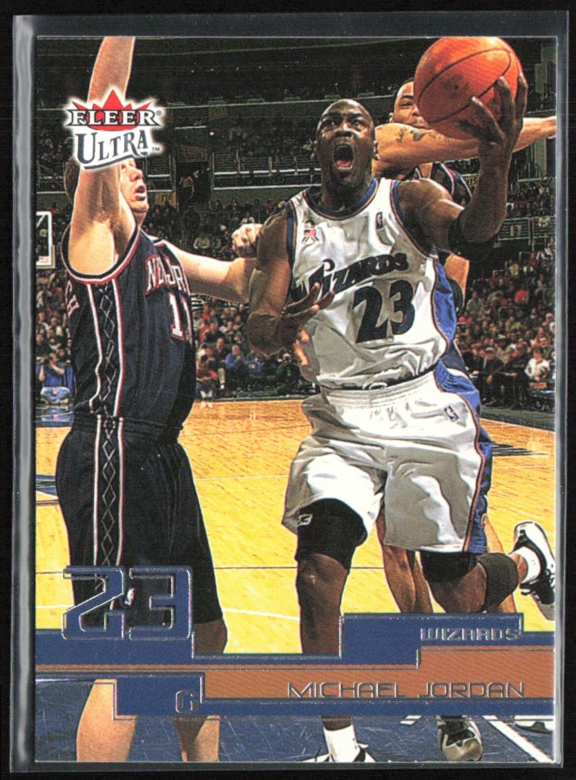 Michael Jordan 2002-03 Fleer Ultra #23 Washington Wizards