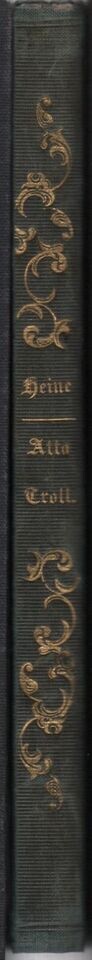 Heinrich Heine Atta Troll FIRST EDITION 1847