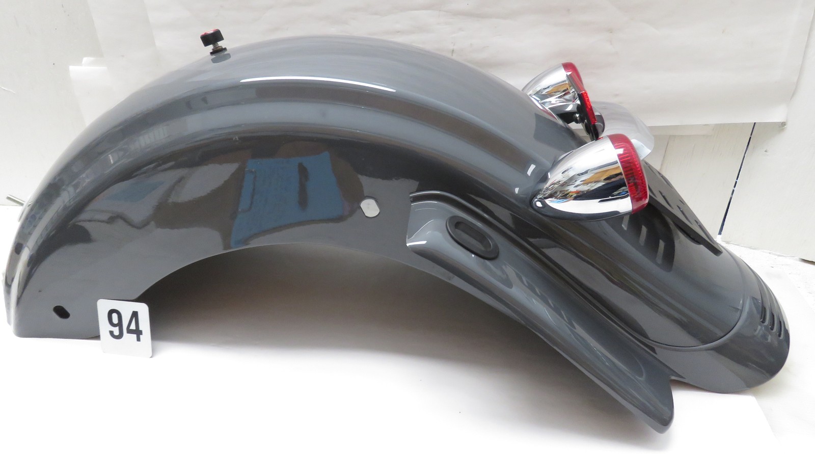* MINT Harley Davidson Touring14-23 Complete Rear Fender Gray off 22 Road Glide