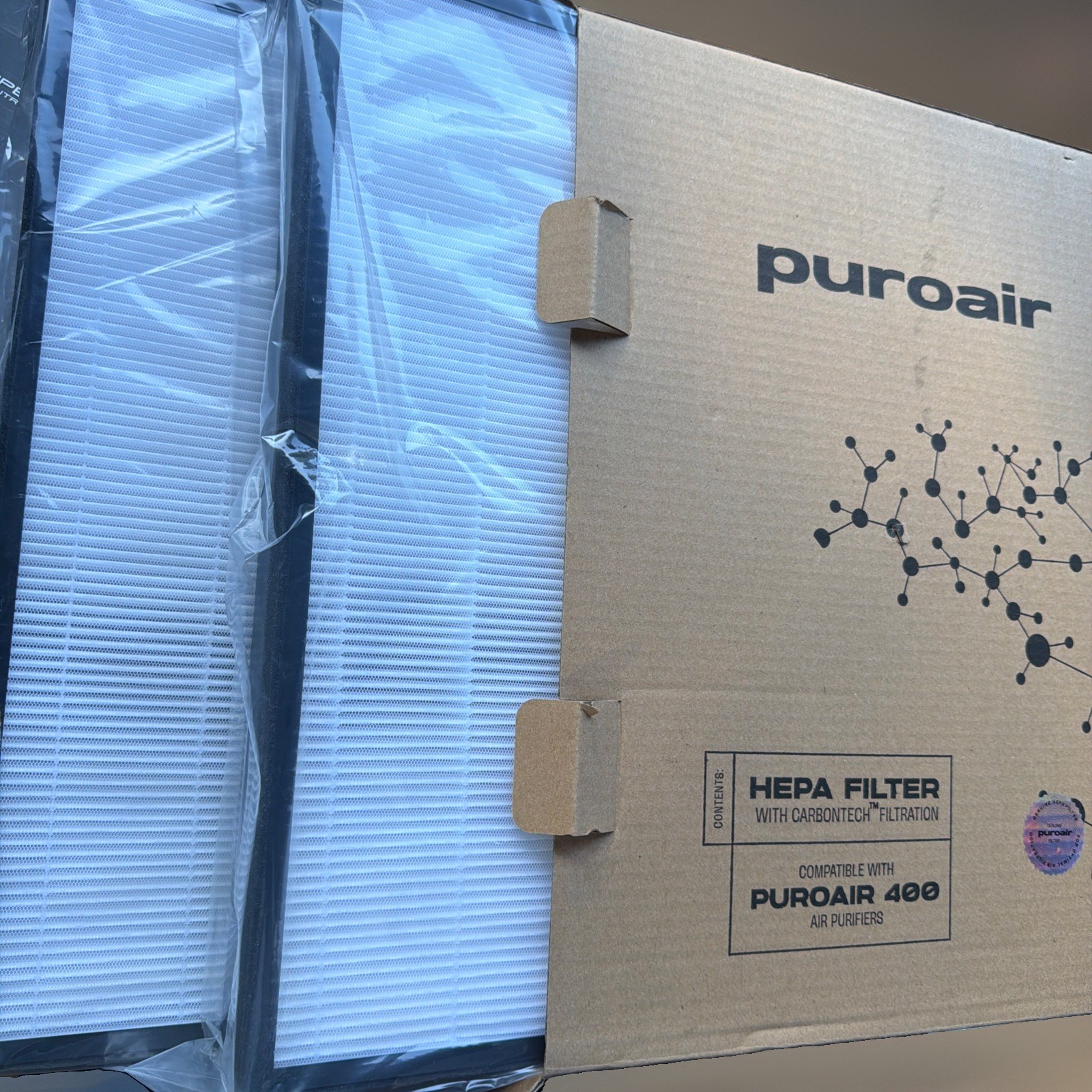 2 - NEW GENUINE 400 True HEPA 14 Replacement Filter for PuroAir Purifier 3-in-1 