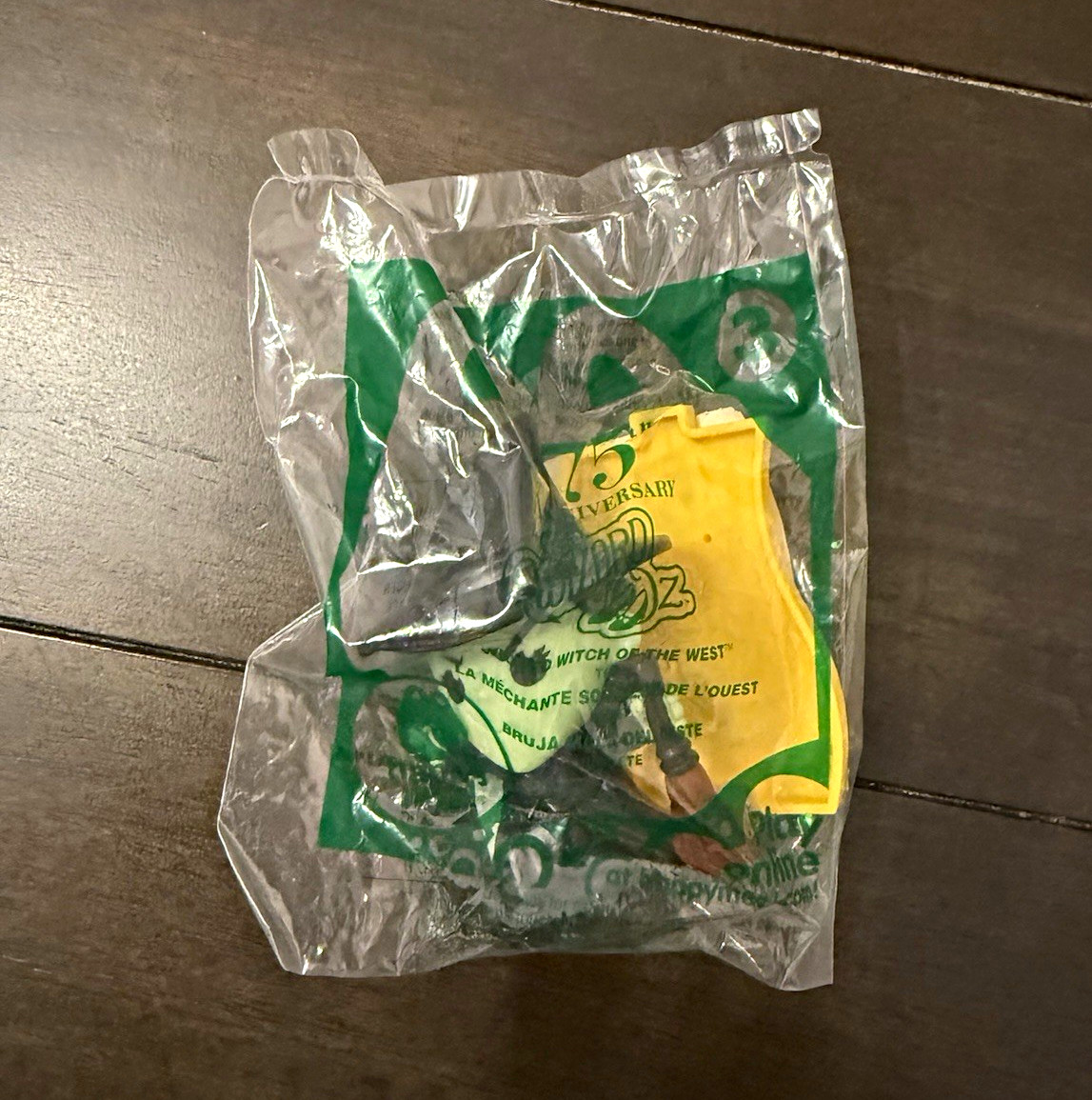 McDonald\'s Wizard of Oz Wicked Witch of the West Happy Meal Toy Sealed 2007