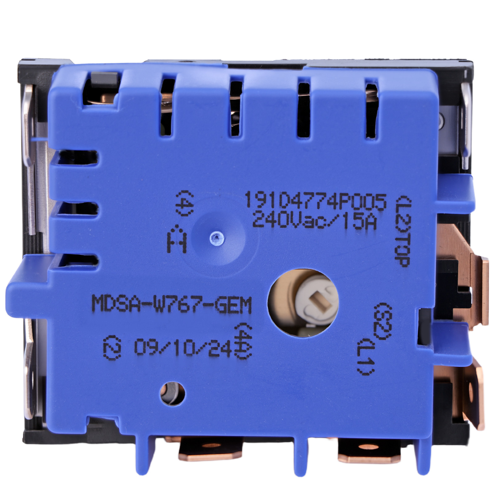 US Stock New WB24X25013 Dual Burner Control Switch 240V 15A Fits Electric Range