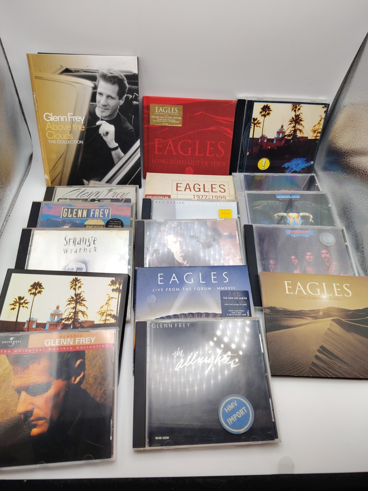The Eagles / Don Henley/ Glenn Frey CD x 17 bundle - Hotel California The Eagles / Don Henley/ Glenn Frey CD x 17 bundle - Hotel California
