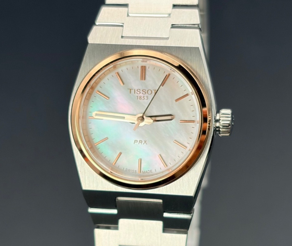 Tissot PRX Quartz 25mm Mother of Pearl Women\'s Watch T137.010.21.111.00