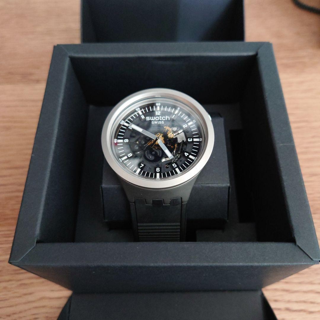 swatch Wristwatch SB07S105 Black swatch Wristwatch SB07S105 Black