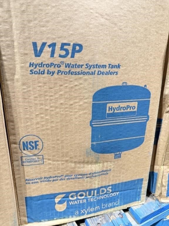 GOULDS V15P 4.5 GALLON PRESSURE TANK HydroPro Water Systems Tank 