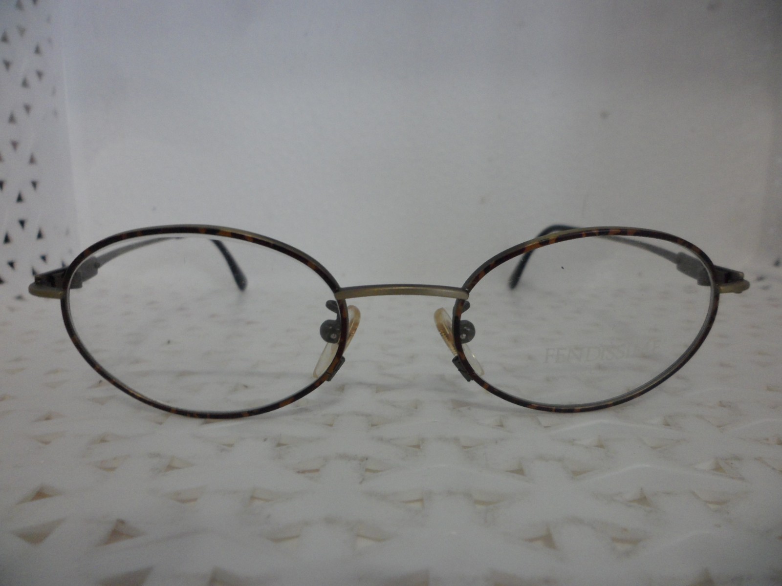 Fendissime Occhiali F128/802 Vintage 80\'s Unisex Eyeglasses (RJ14)
