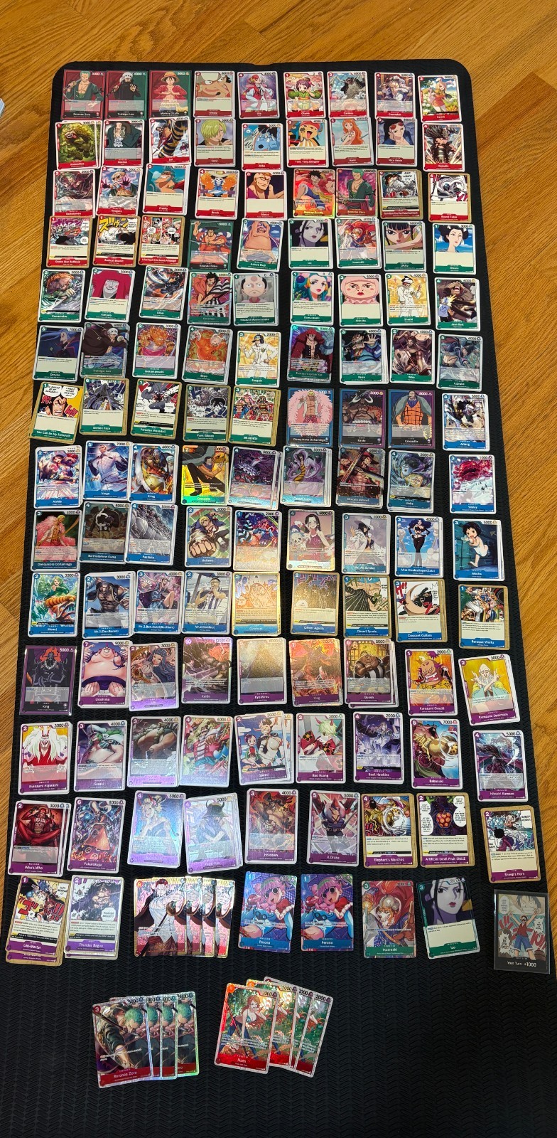 One Piece TCG OP01 Romance Dawn 4x Playset Pre-Errata + Leaders DON English