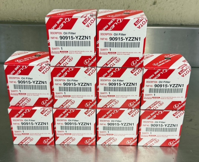 TOYOTA/LEXUS  OIL FILTER 1 CASE OF 10 90915-YZZN1