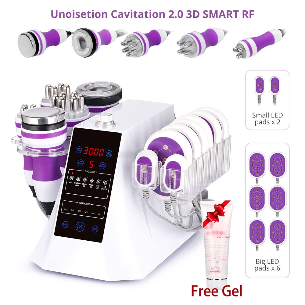 UNOISETION 6 in 1 Beauty Machine for Small Beauty Salons Skin Care Body Massage