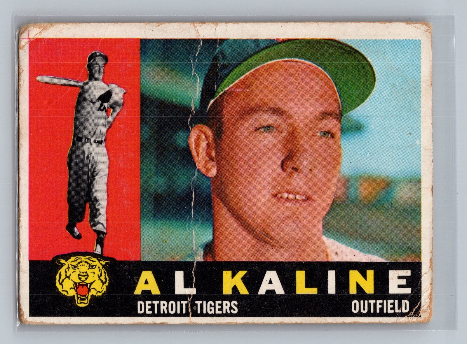 1960 Topps - Al Kaline #50 - HOF PR (Creased)