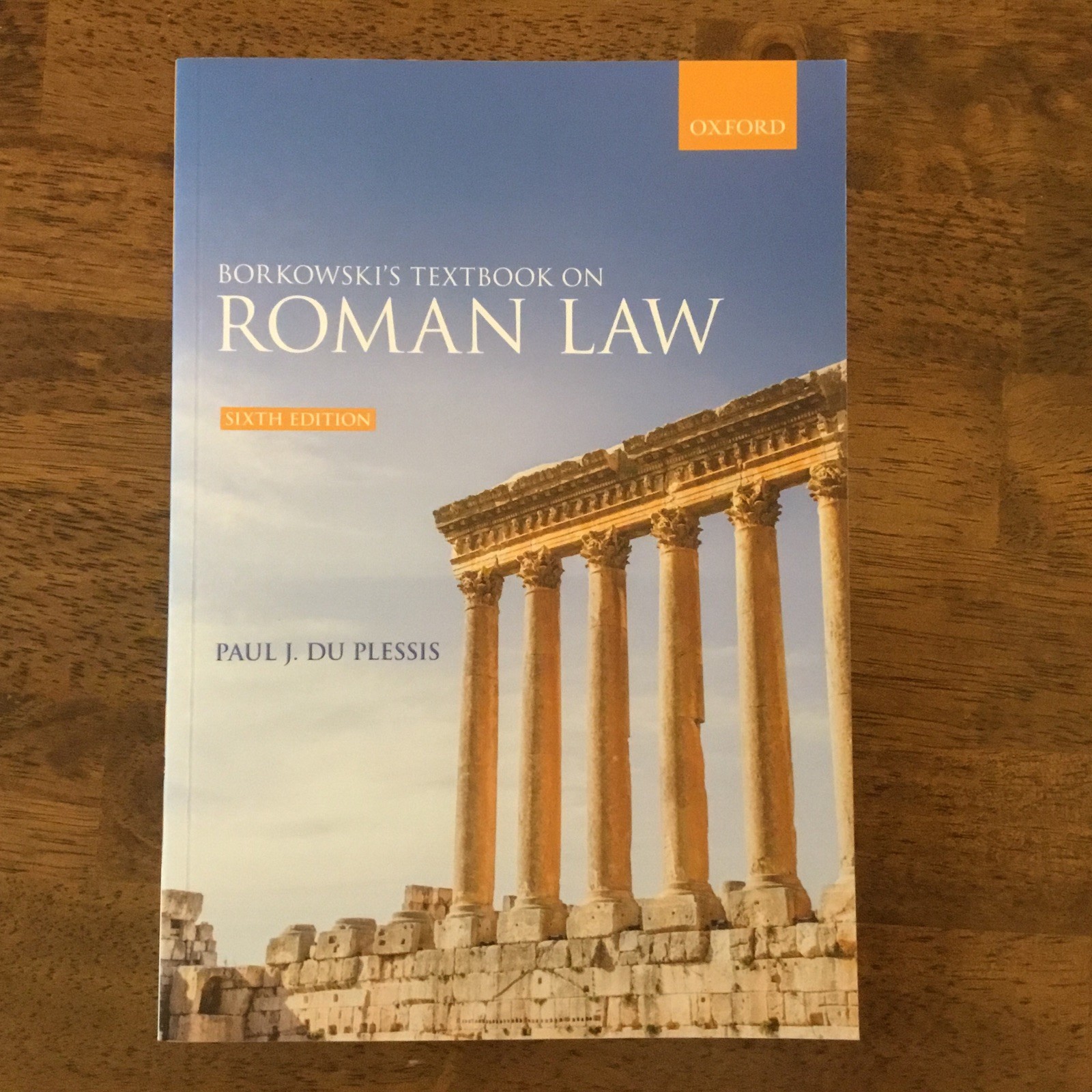 Borkowski\'s Textbook on Roman Law by Paul J. du Plessis (2020, Trade Paperback)