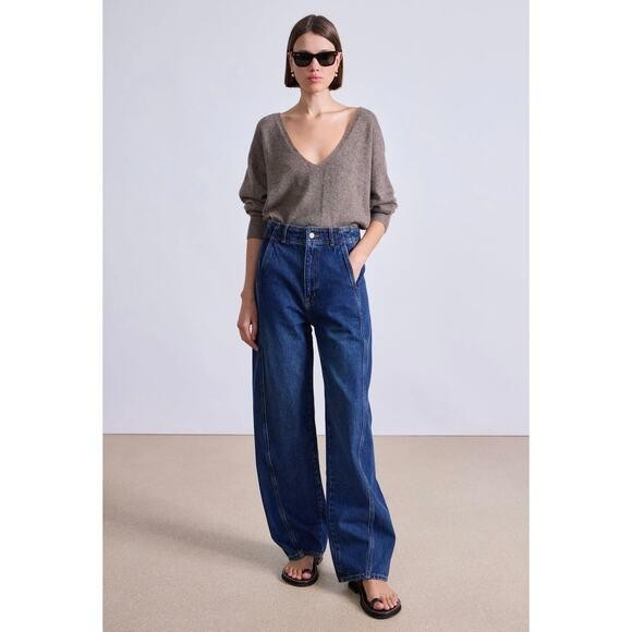 NWT Apiece Apart Meridian Jeans Tulum Wash Size 29 High Rise