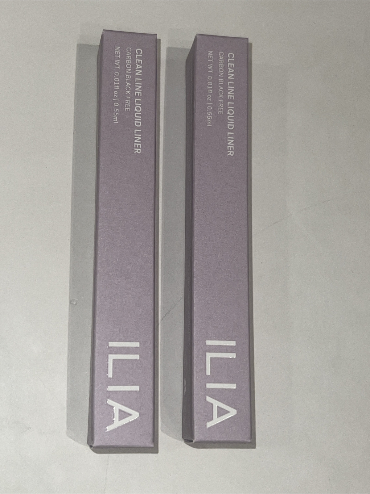 QTY:2 Ilia Clean Line Liquid Liner in Midnight Express~full size. 