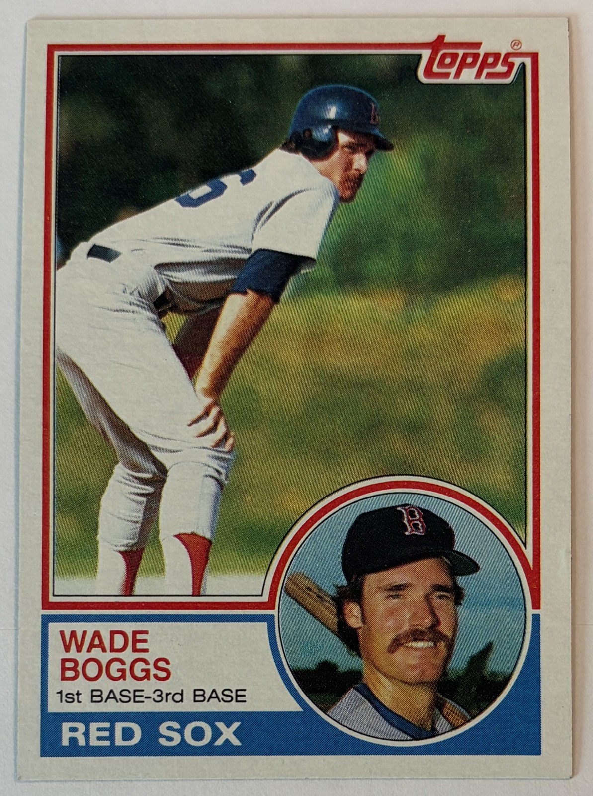 1983 Topps Wade Boggs RC Rookie # 498 Excellent, 1983 Topps Wade Boggs RC Rookie # 498 Excellent,