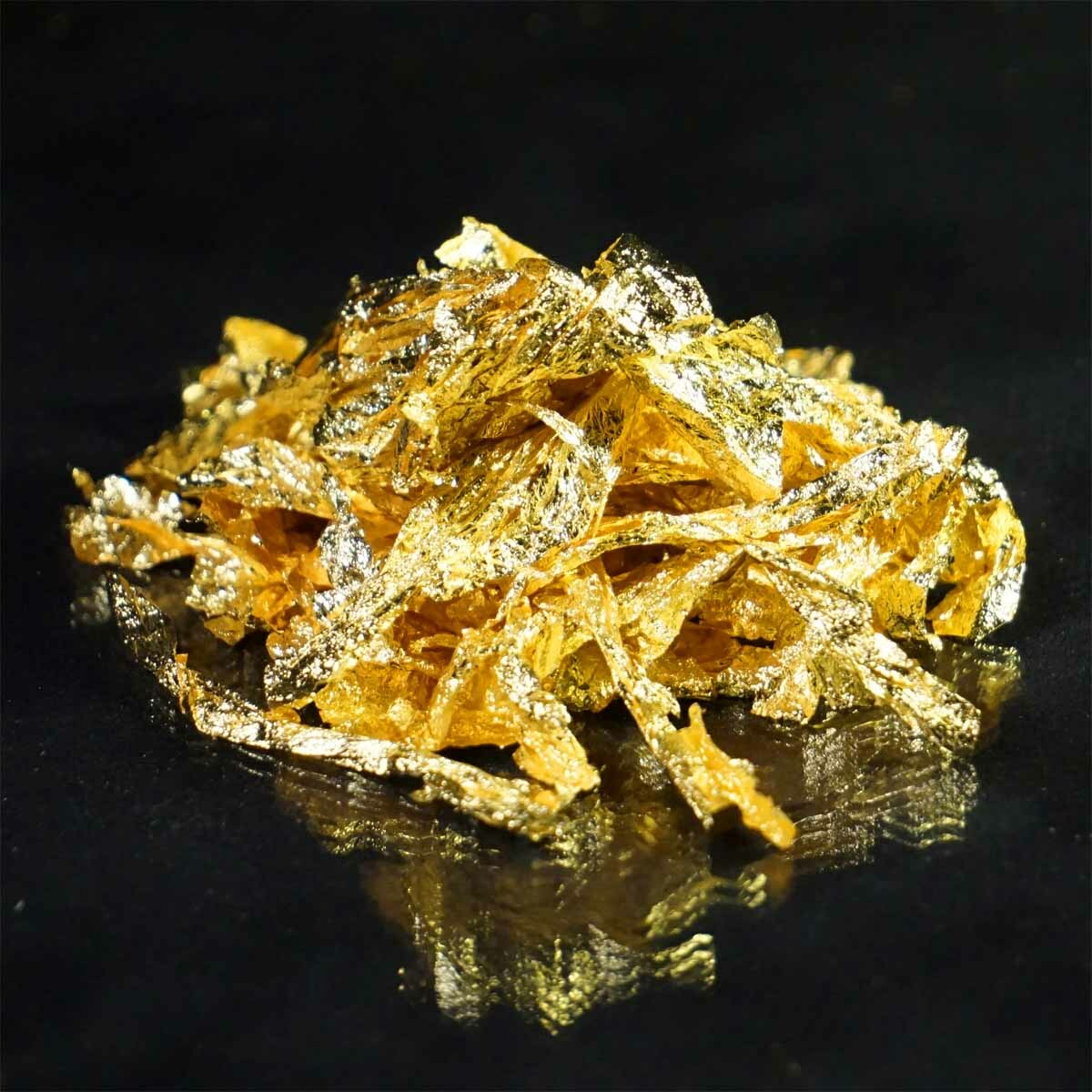 L.A. Gold Leaf: 23.5K Gold Powder or Flakes (For Baking and Cosmetics)