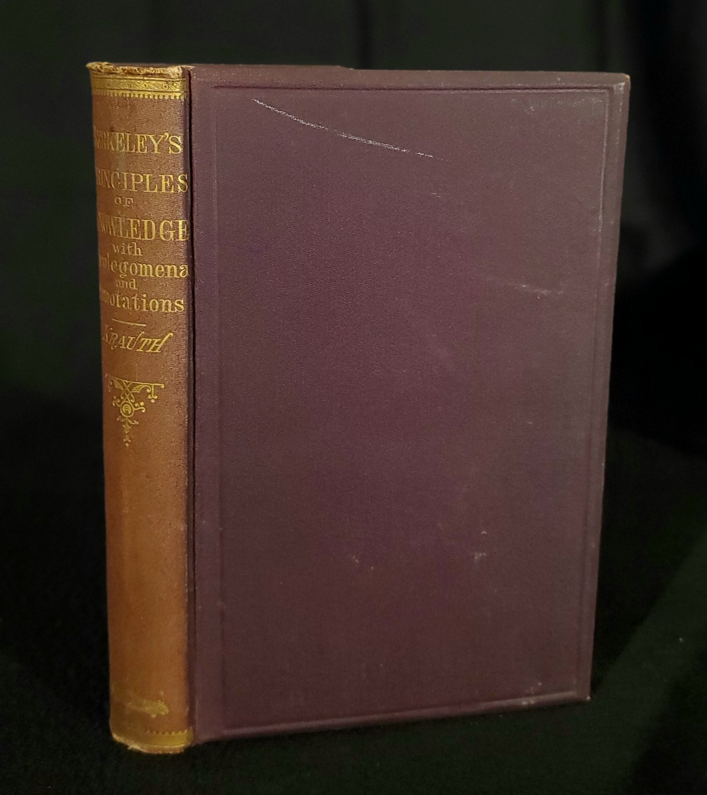 1878 ~ Treatise Concerning the Principles of Human Knowledge by George Berkeley