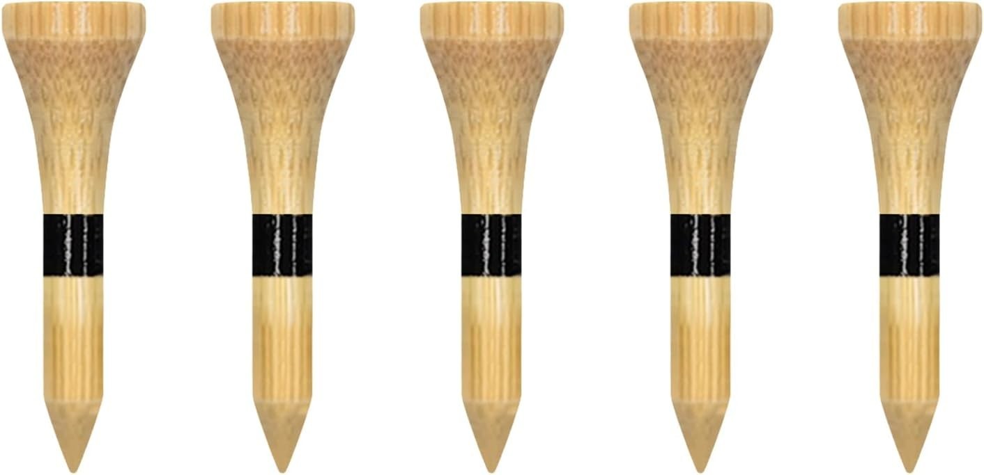 Zivisk Wooden Golf Tees 1-1/2 inch 100 Count 1.5\
