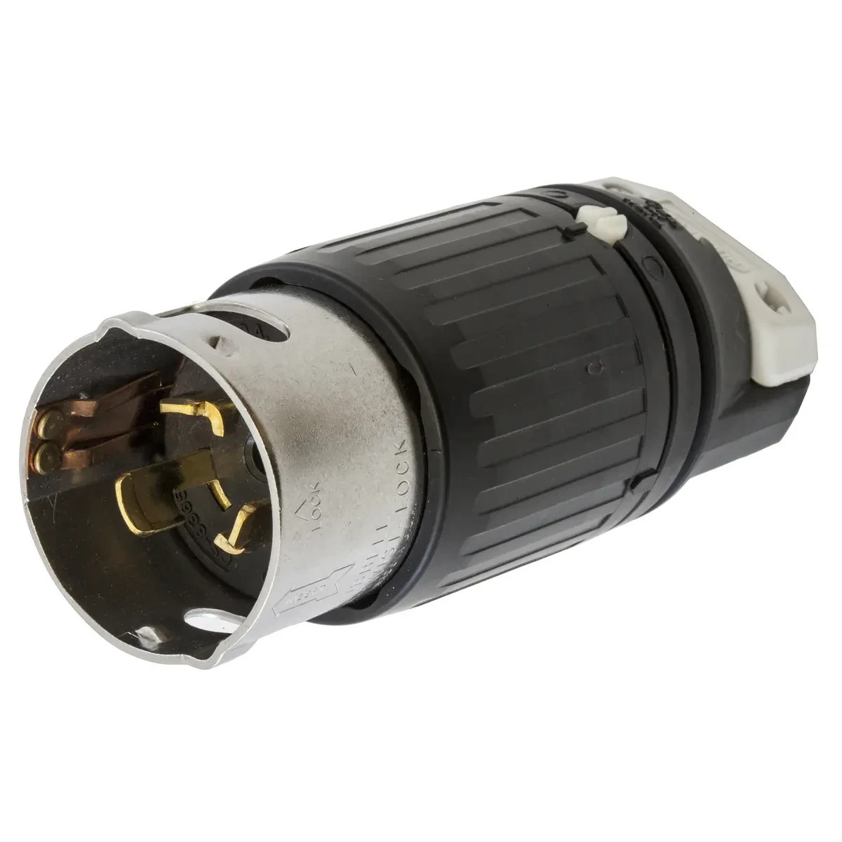 Hubbell CS8365C 50A, 3-Phase Delta 250V AC, 3P, 4W Non NEMA, Male Locking Plug Hubbell CS8365C 50A, 3-Phase Delta 250V AC, 3P, 4W Non NEMA, Male Locking Plug