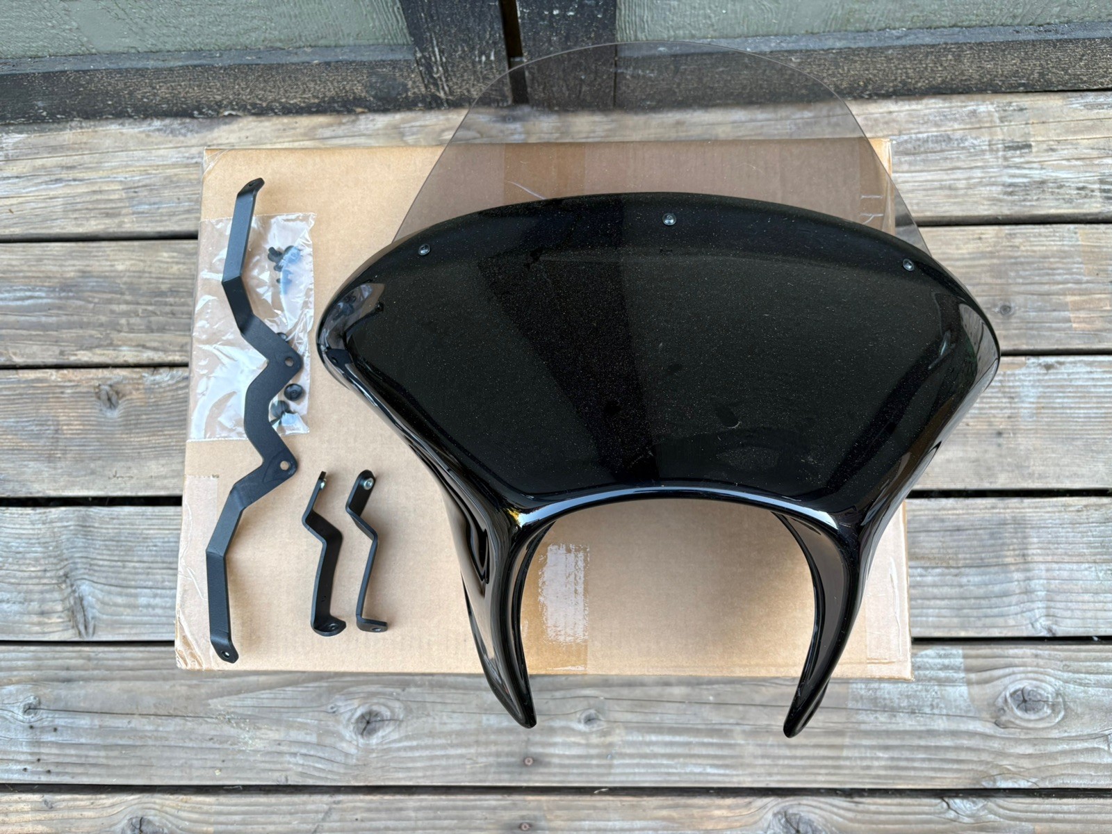 Puig Batwing Fairing RH975 Harley Davidson Nighster- 21914H