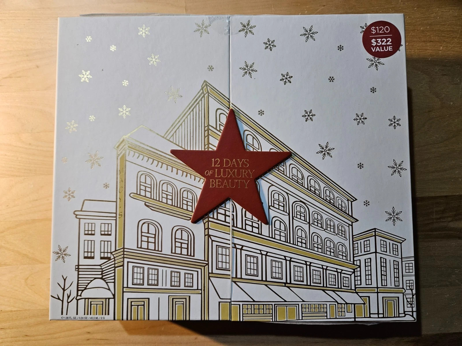 Macy\'s 12 Days Of Luxury Beauty Advent Calendar 2025 ($322.00 value) New