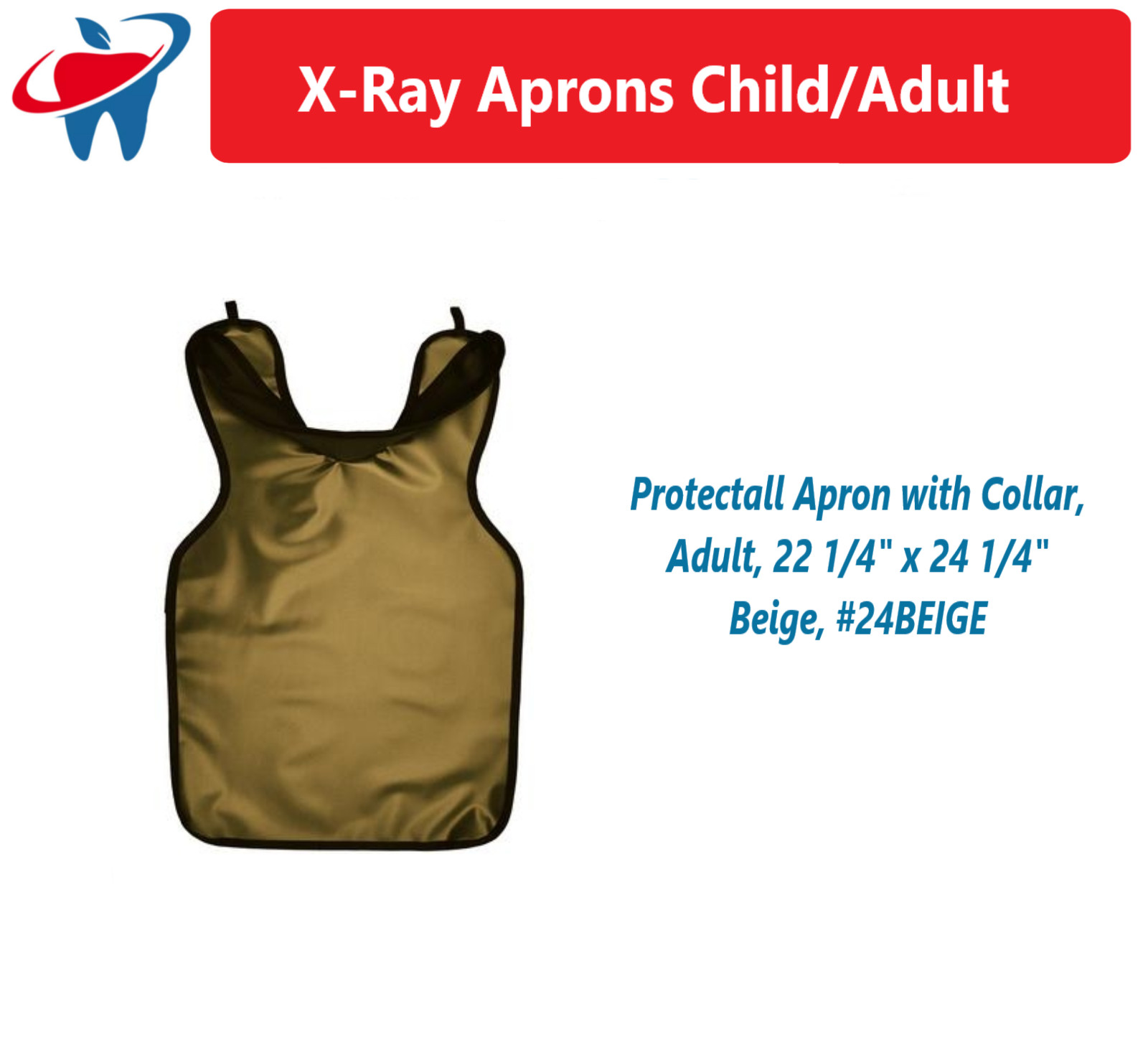 Medical Dental X-Ray Cling Shield Aprons Pano Protectall Adult/Child, Palmero Medical Dental X-Ray Cling Shield Aprons Pano Protectall Adult/Child, Palmero