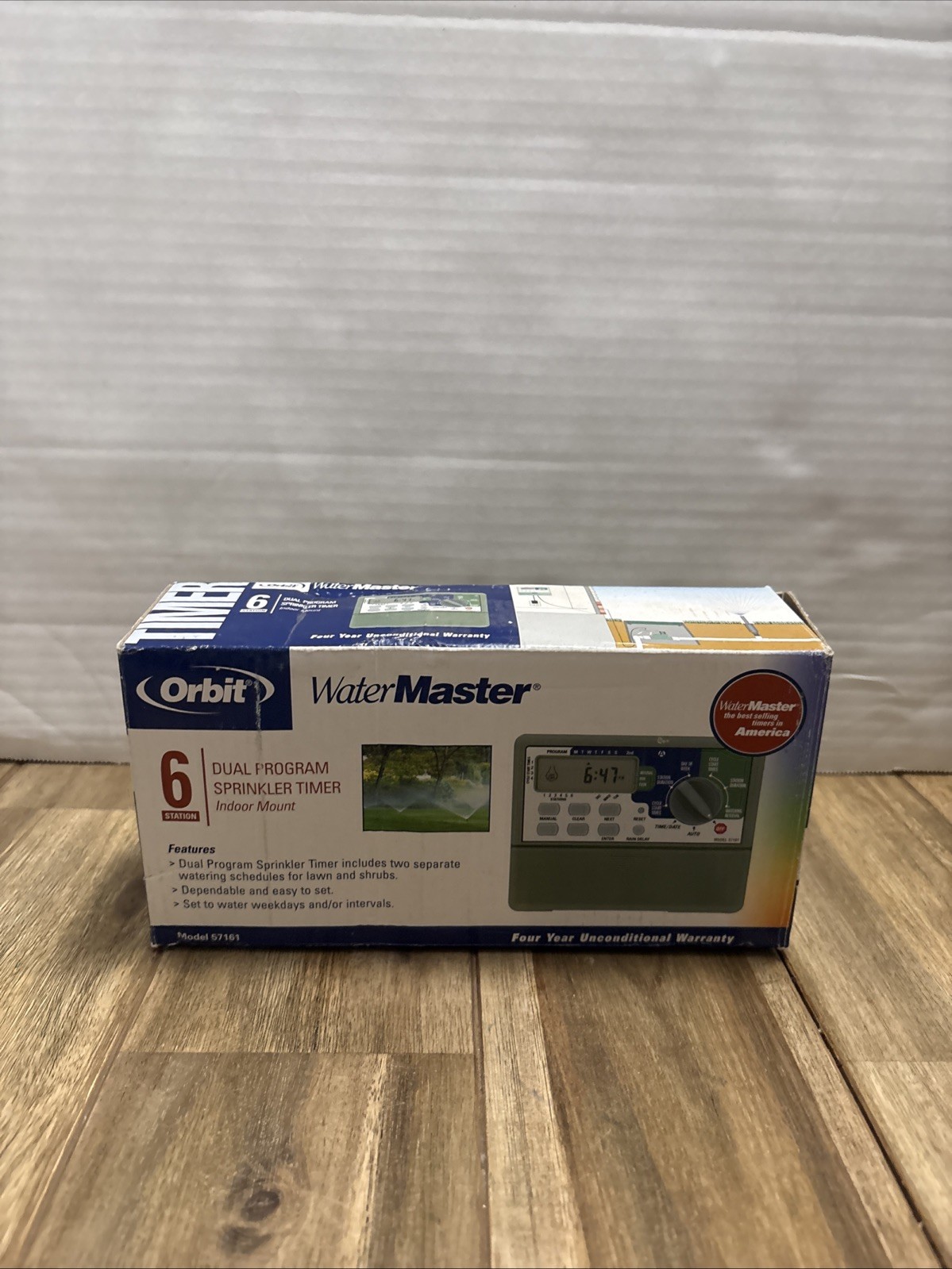 Orbit WaterMaster 6-Station 57161 Outdoor/Indoor Programable Sprinkler Timer Orbit WaterMaster 6-Station 57161 Outdoor/Indoor Programable Sprinkler Timer