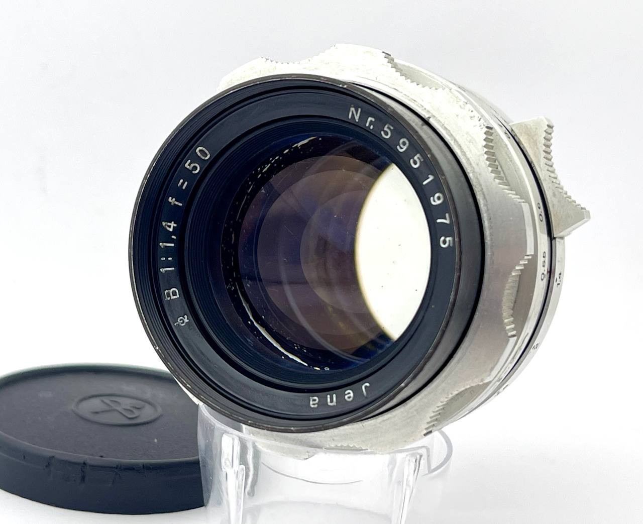 Vintage Carl Zeiss Jena Biotar F/1.4 50mm Lens Pentaflex AK 16