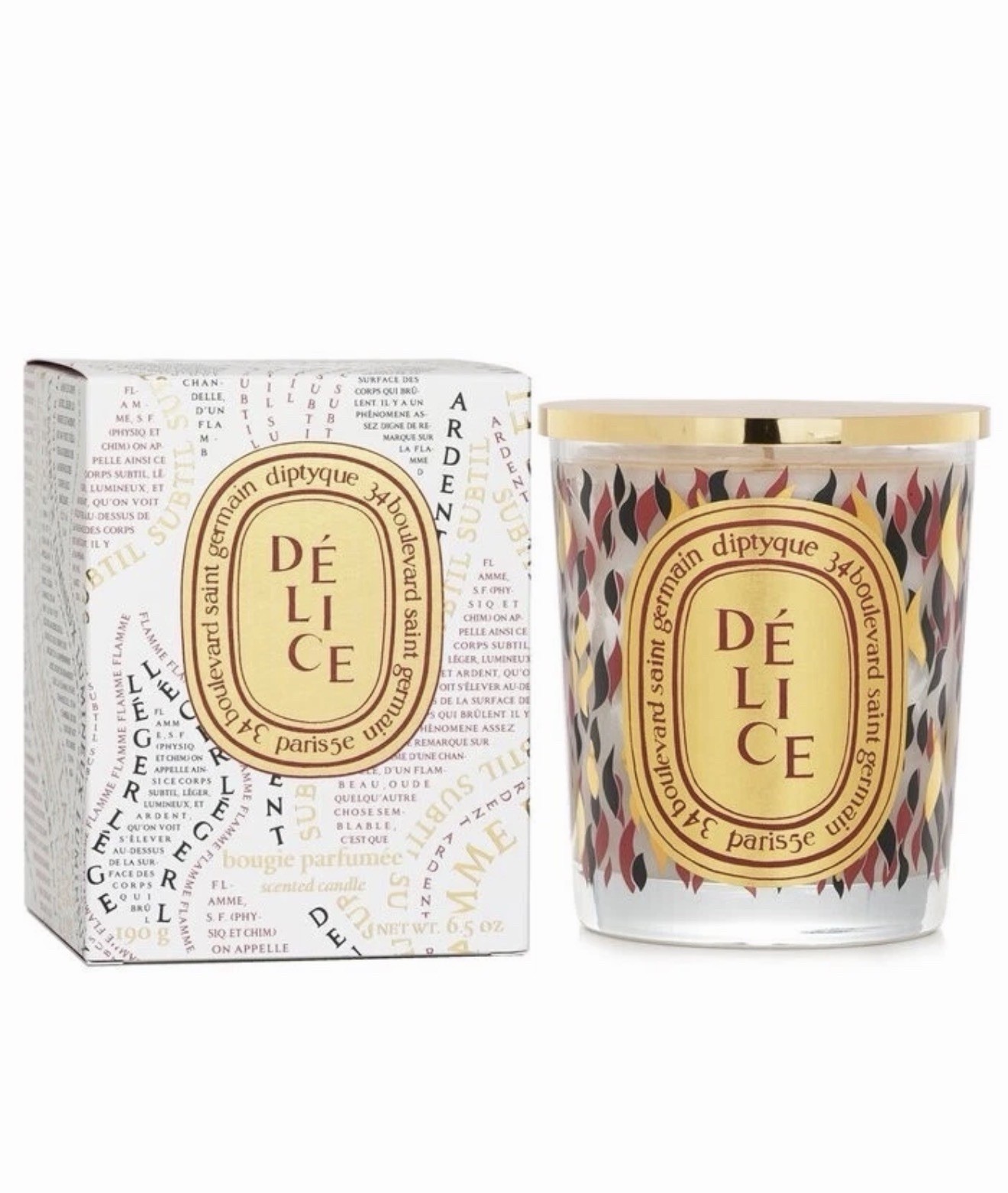 NEW SEALED DIPTYQUE CANDLE DELICE RARE 2023 HOLIDAY LIMITED EDITION 190g NEW SEALED DIPTYQUE CANDLE DELICE RARE 2023 HOLIDAY LIMITED EDITION 190g