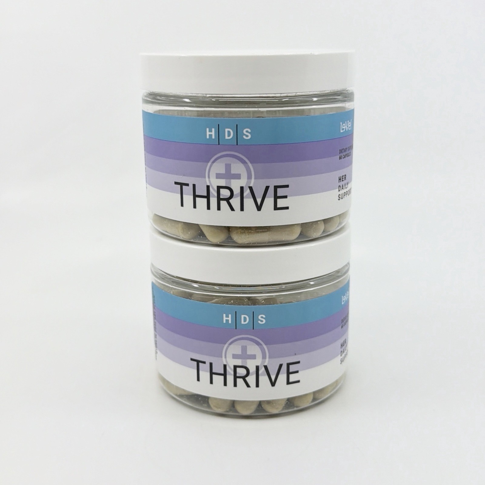 Level Thrive 2x Her Daily Support Womens Lifestyle Supplements 120 Capsules New