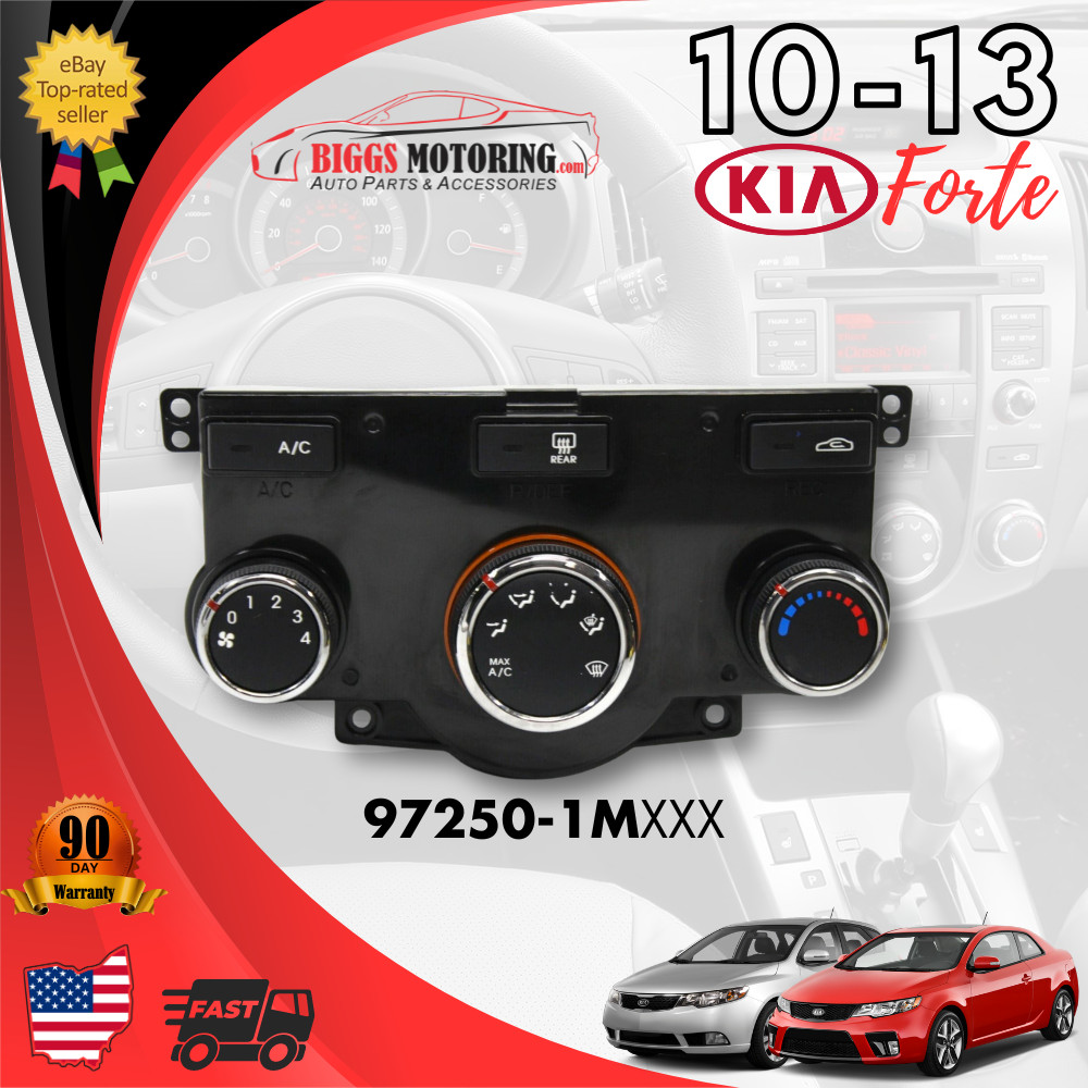2010-2013 Kia Forte Ac Heater Climate Control Unit 97250-1MXXX