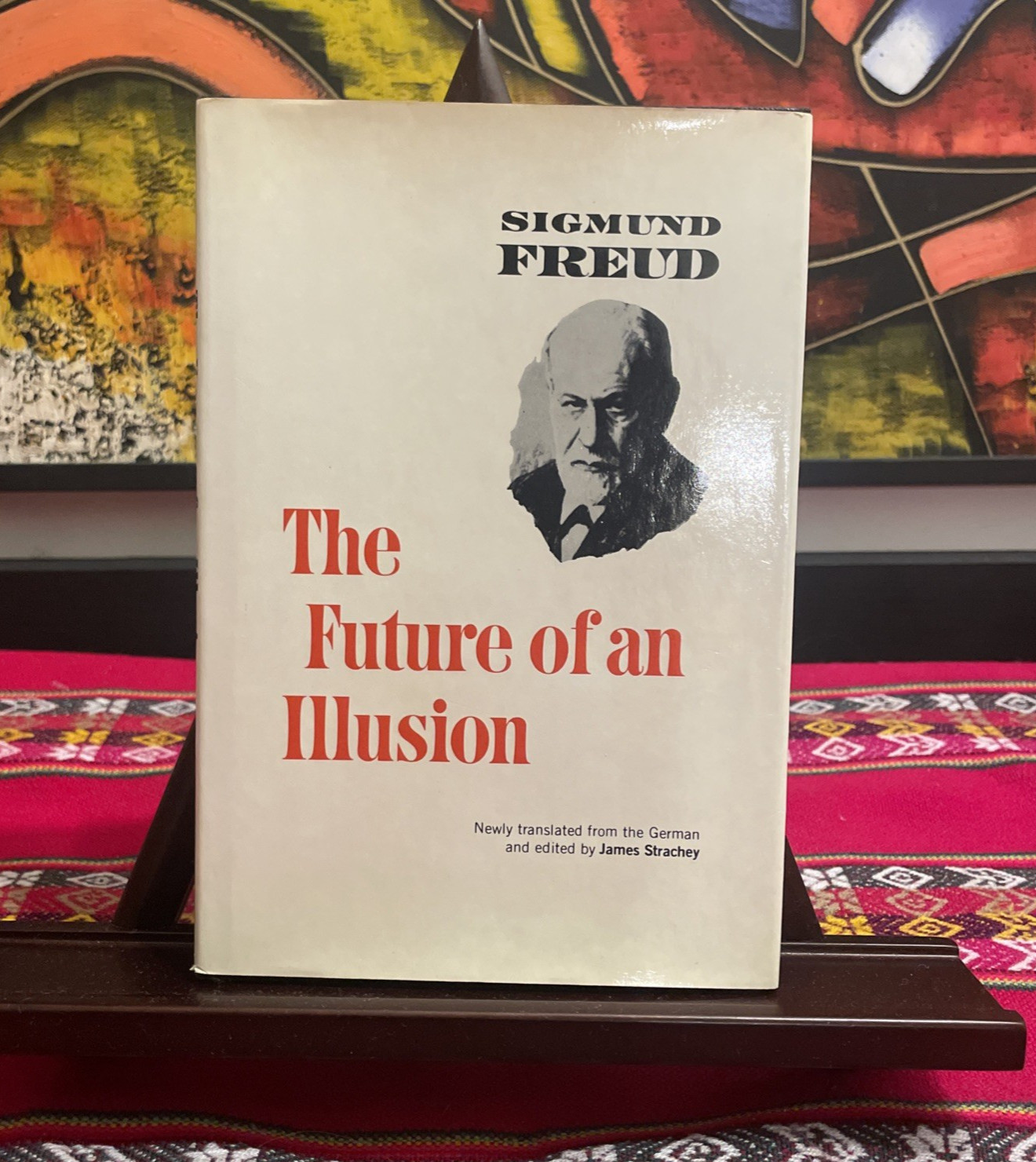 Vintage 1975 The Future of an Illusion by Sigmund Freud (HC/Norton) 1st Printing