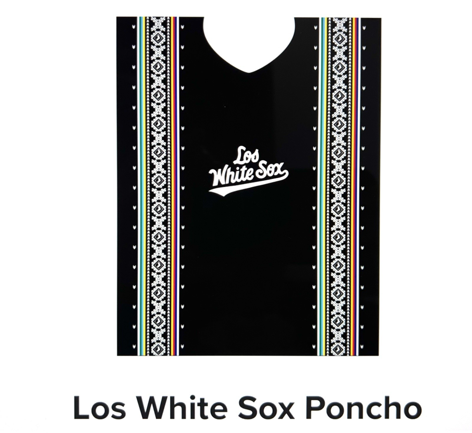 Chicago White Sox Los White Sox Poncho Giveaway 9/25/26 SGA NEW \