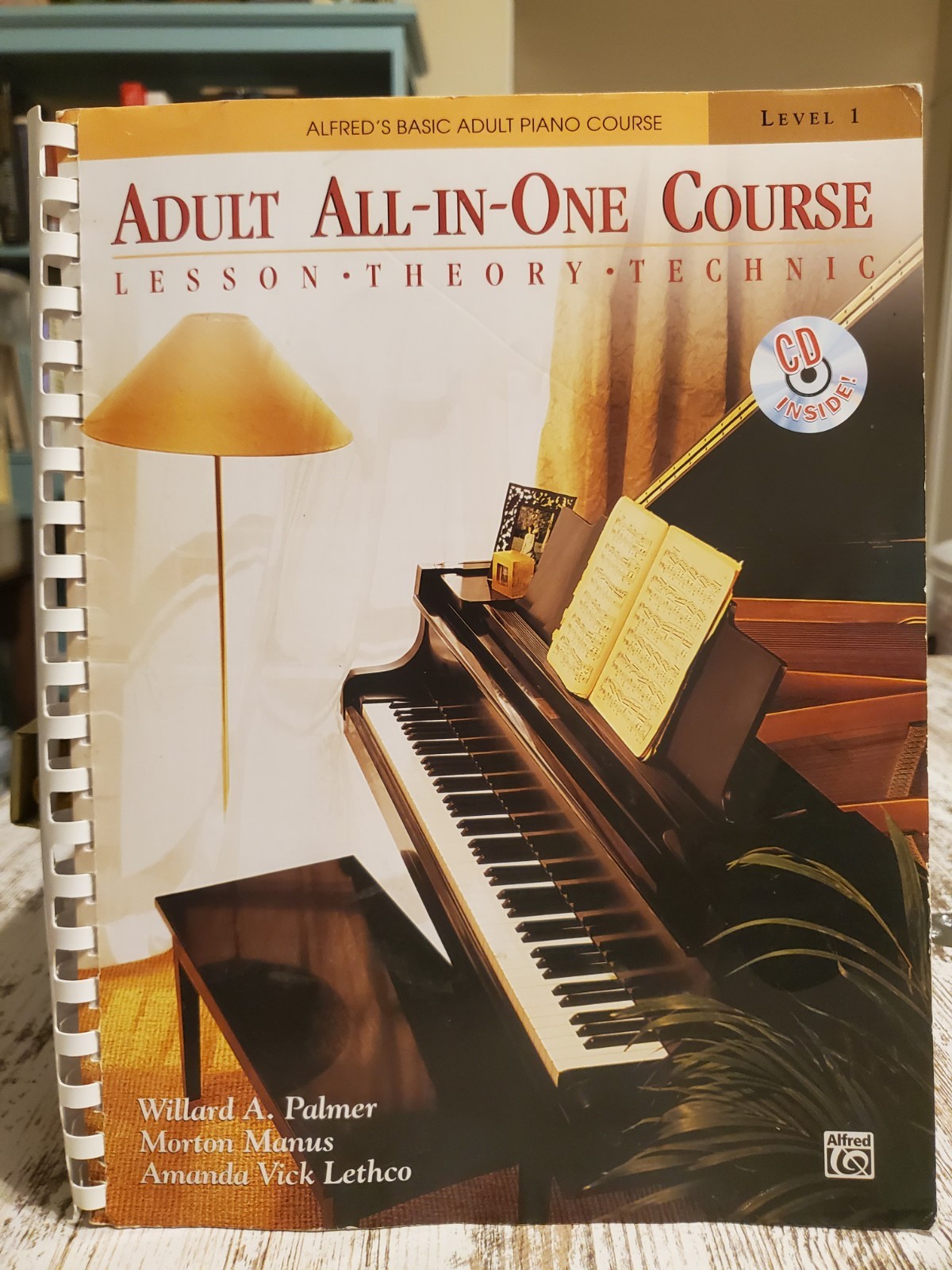 Alfred\'s Basic Adult All-In-One Course, Bk 1: Lesson * Theory * Technic, Comb