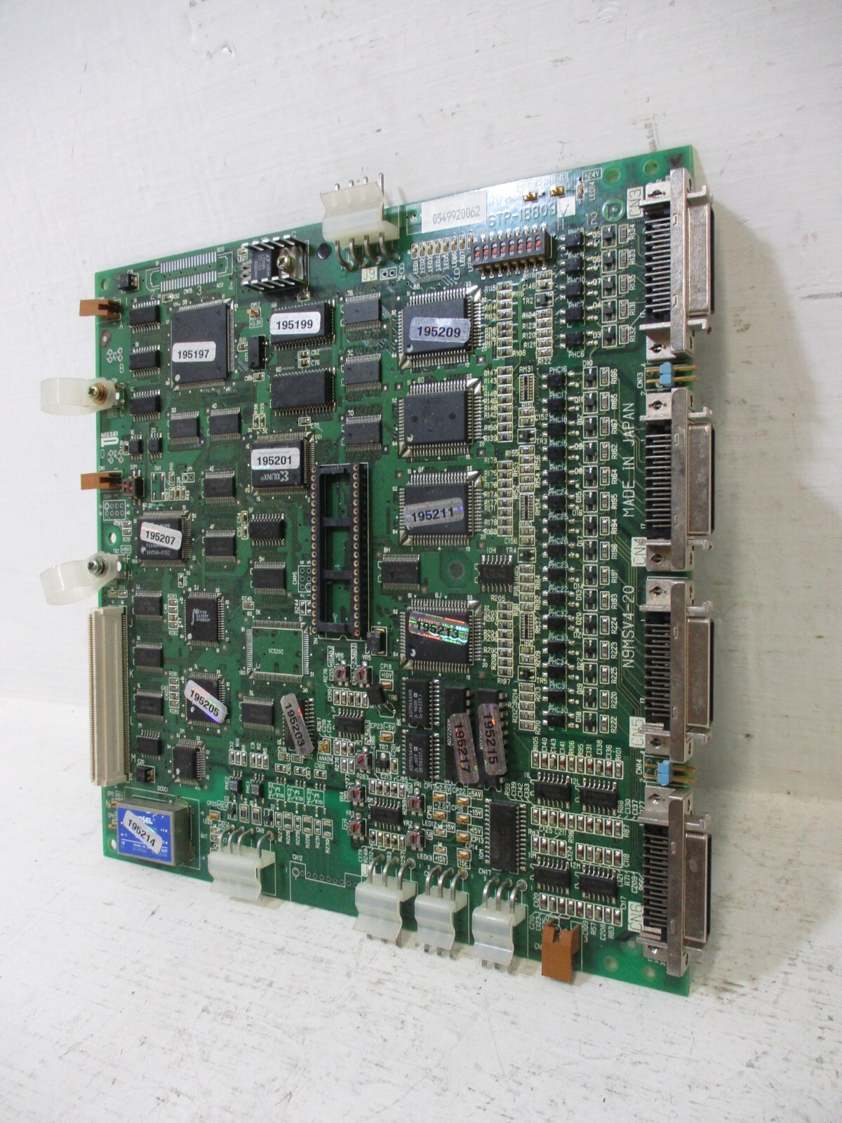 Nissei Corp 6TP-1B809 Circuit Board N9MSV4-20 Card PLC PCB Nissei Corp 6TP-1B809 Circuit Board N9MSV4-20 Card PLC PCB